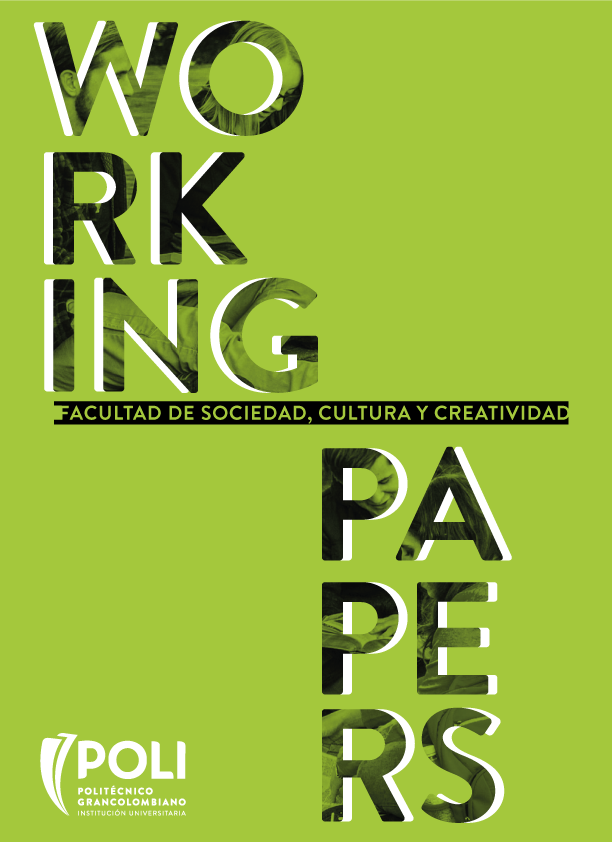 					Ver Vol. 2 Núm. 1 (2023): Working Papers Sociedad Cultura y Creatividad
				